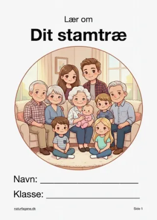 Illustration til undervisningsforløbet om Stamtræ